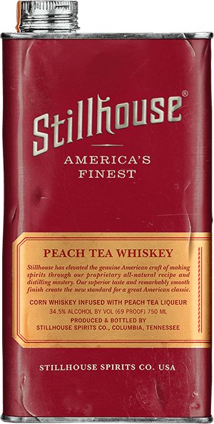 Stillhouse Peach Tea Whiskey Can